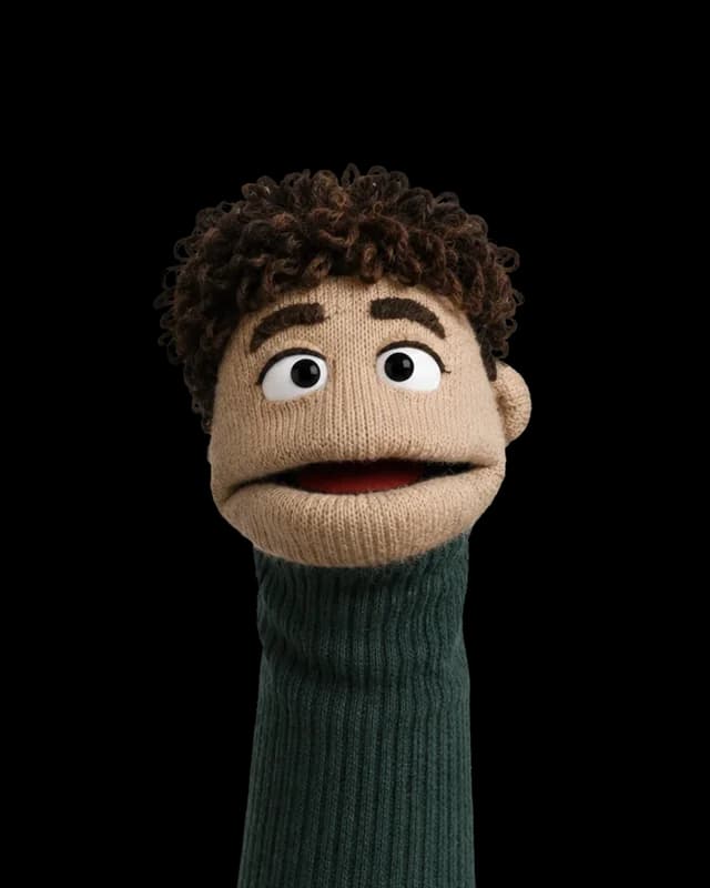 An illustrated portrait of Sam